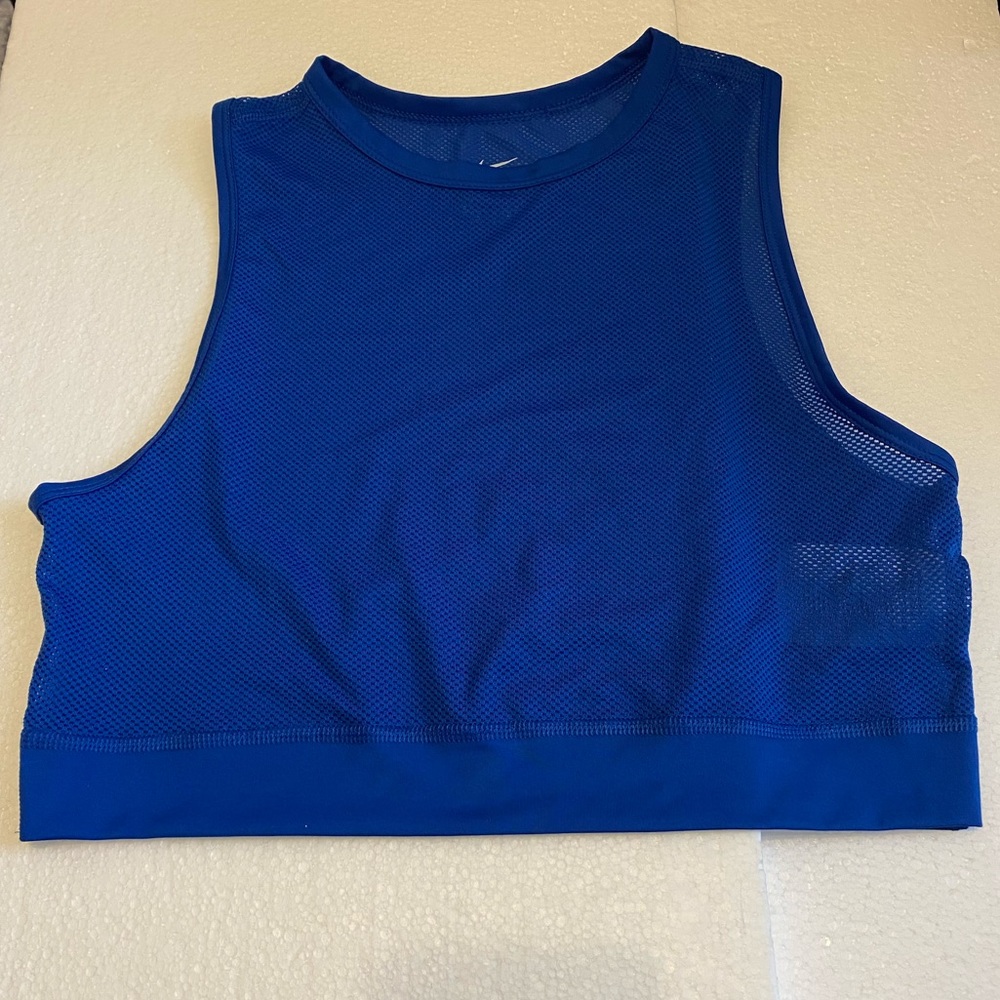 Nike Dri-Fit Cropped Mesh Tank